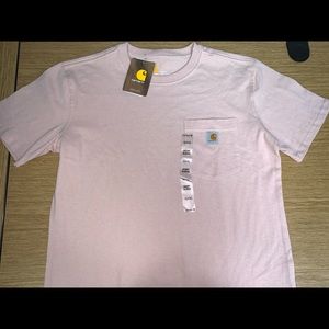 NEW Carharrt Pink Short-sleeve Shirt Size Small